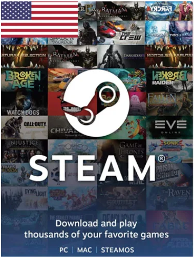 gift card steam usa